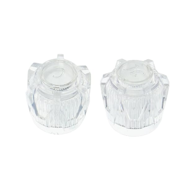 Road & Home Clear Acrylic J Broach Faucet Handle Replacement RVP067