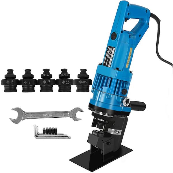 Hydraulic Hole Puncher Cutting Thick 1/4 in., Electric Hydraulic Hole Punching Tool