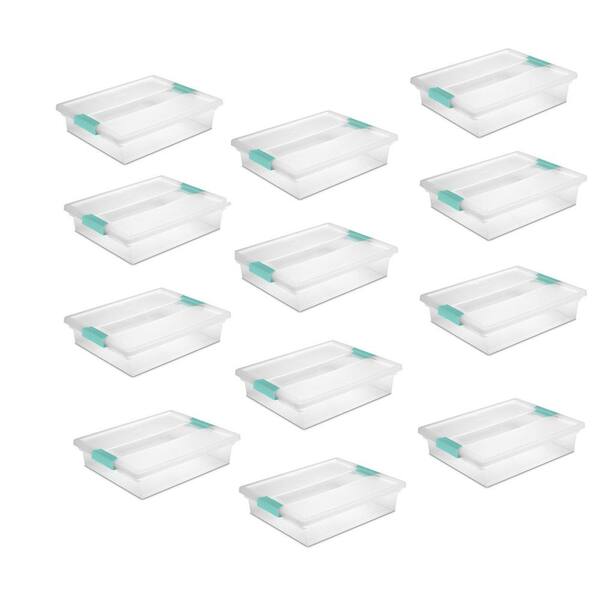 Details about   Sterilite Large Clip Storage Box Container + Small Clip Box 12 Pack 6 Pack 