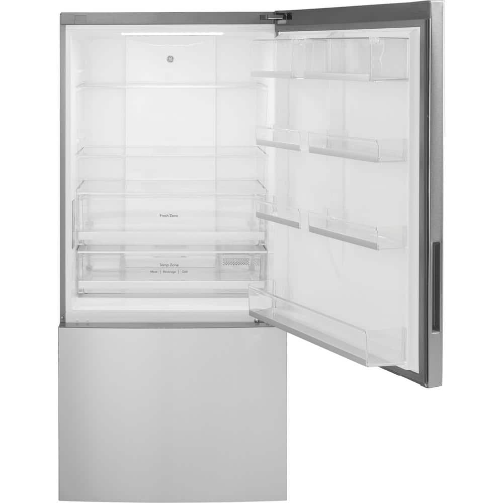 Stainless Steel 17.7 cu. ft. Bottom Freezer Smart Refrigerator