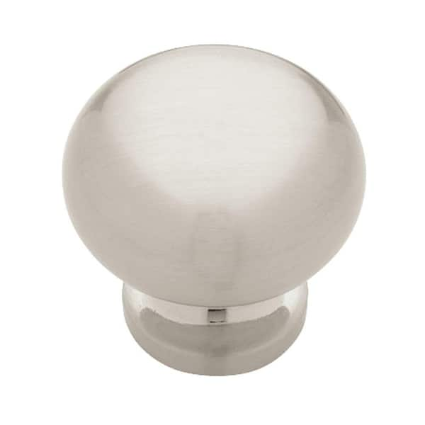 Liberty Grace 1-3/16 in. (30 mm) Satin Nickel Round Cabinet Knob