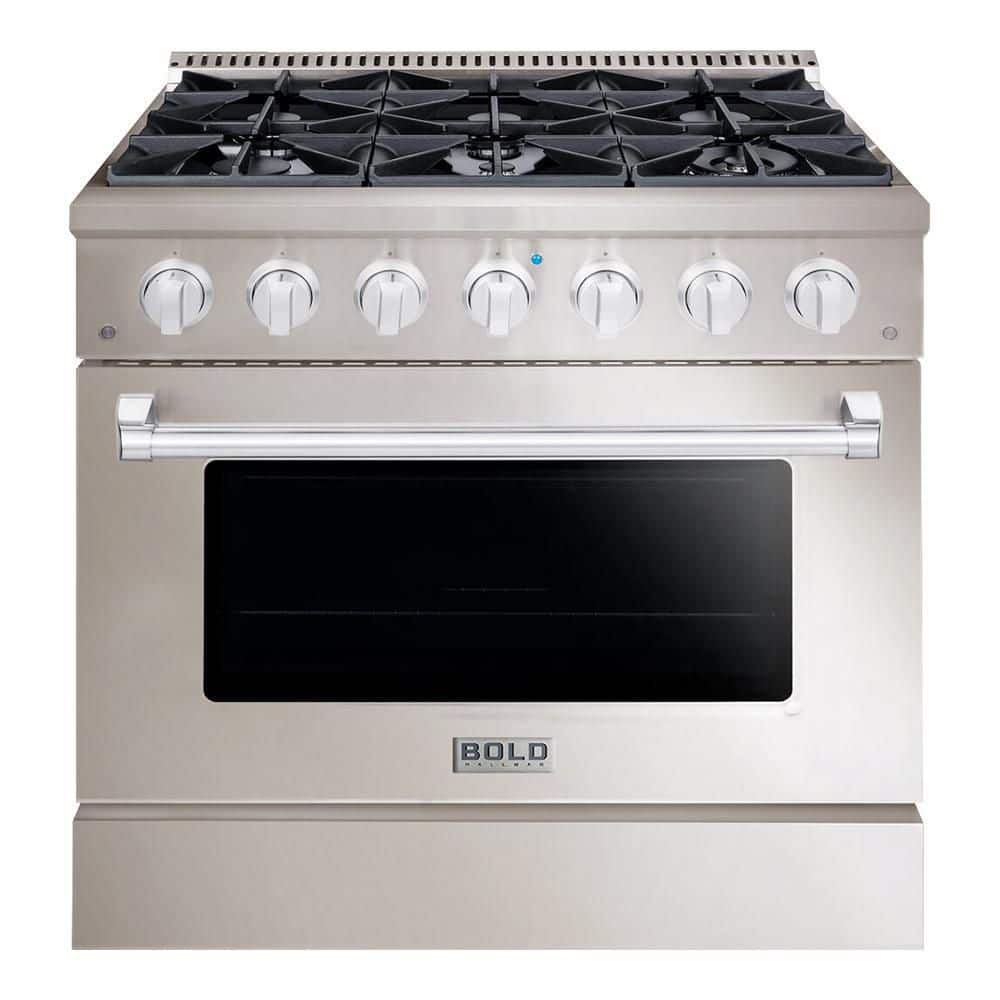 https://images.thdstatic.com/productImages/ff9c2015-8927-41fb-9fb9-dc44e7faa5a6/svn/stainless-steel-hallman-single-oven-dual-fuel-ranges-hbrdf36cmss-64_1000.jpg