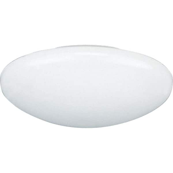 Progress Lighting 6 in. White Recessed Dome Shower Trim