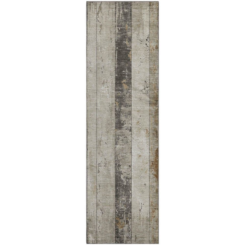 Mayfield Premium Machine Washable Abstract AMF1868 Beige 2 ft. 3 in. x 7 ft. 6 in. Runner Rug price history on PriceWatchPro