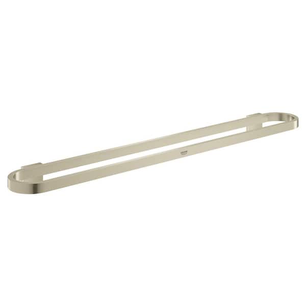 GROHE Selection 24 in. Wall Mounted Towel Bar in Brushed Nickel
