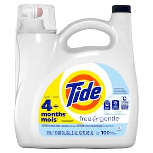 132 oz. Free and Gentle Liquid Laundry Detergent (100-Loads)
