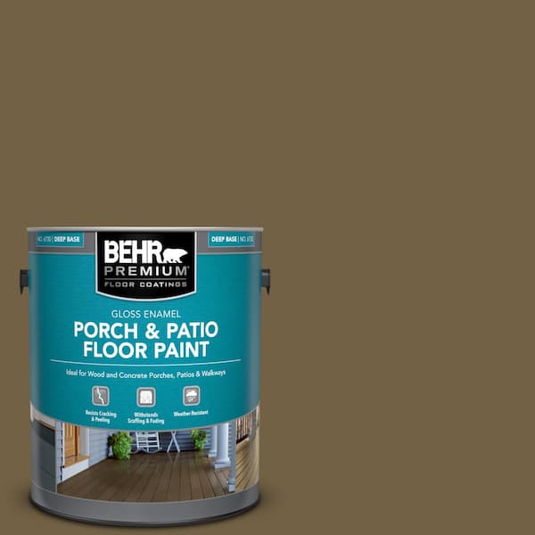 BEHR PREMIUM 1 gal. #PPU7-02 Tree Swing Gloss Enamel Interior/Exterior Porch and Patio Floor Paint