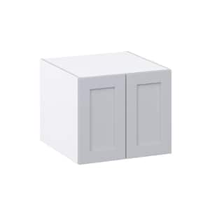 Cumberland 24 in. W x 20 in. H x 24 in. D Light Gray Shaker Assembled Wall Kitchen Cabinet with Full High Doors