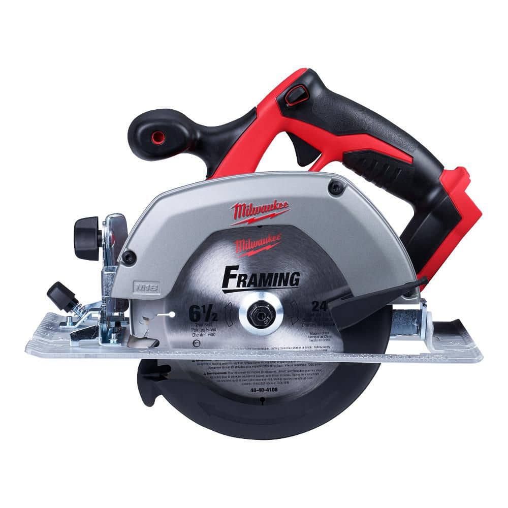 Milwaukee M18 18V Lithium-Ion Cordless 6-1/2 in. Circular Saw (Tool-Only) 2630-20 - The Home Depot