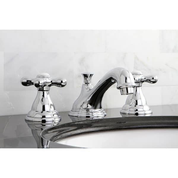 Royale 8 in. Widespread 2-Handle Bathroom Faucet in Chrome