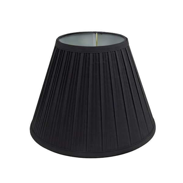 Aspen Creative Corporation 10 in. x 8 in. Black Pleated Empire