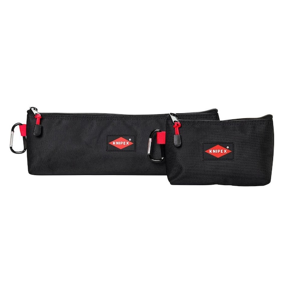 KNIPEX Zipper Tool Bag 2-Pack, Empty 9K 00 80 179 US - The Home Depot