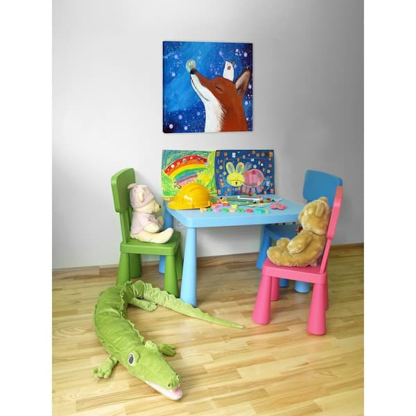 Unbranded 18 in. H x 18 in. W "Firefly on Nose" by Andrea Doss Printed Canvas Wall Art