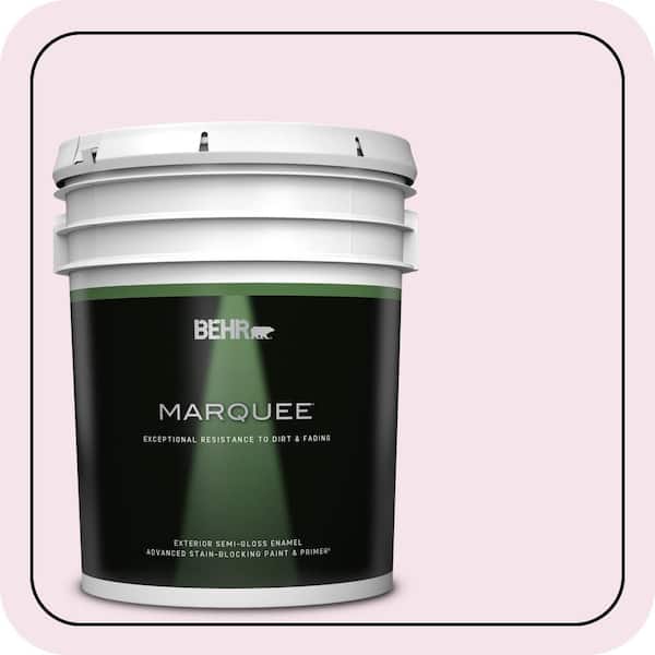 BEHR MARQUEE 5 gal. #690A-1 Zephyr Semi-Gloss Enamel Exterior Paint & Primer