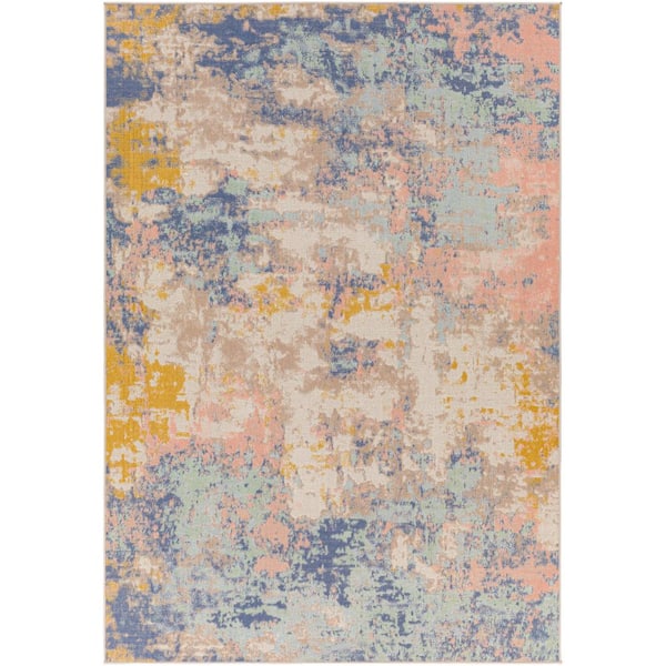 Artistic Weavers Hailey Light Blue 5 ft. x 8 ft. Modern Indoor Area Rug