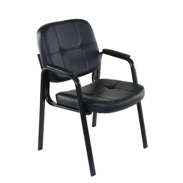 OneSpace Basics Black Guest Reception Chair