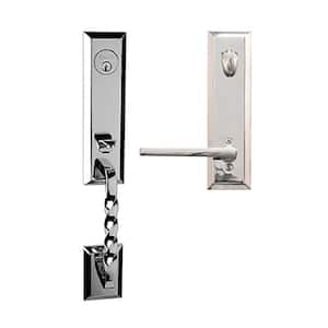 Bravura 915 Jacksonville Door Handleset with Right Handed Lever in Polished Chrome