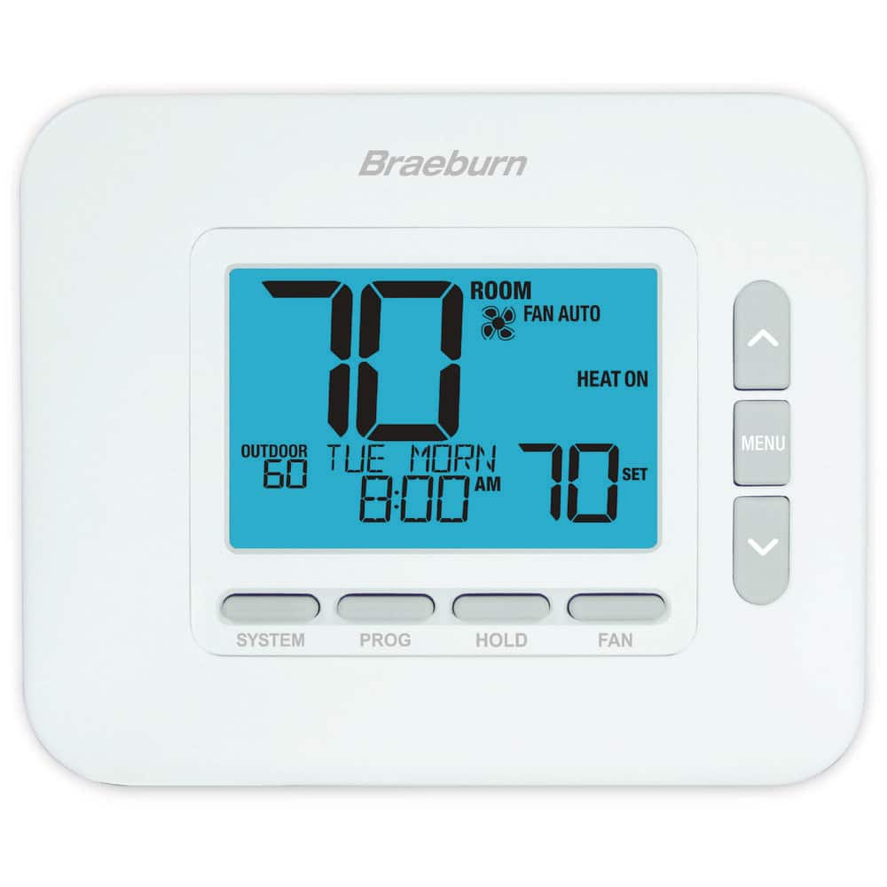 Universal Programmable 3H/2C Thermostat with Auto Changeover price history on PriceWatchPro