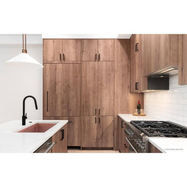 Fossil Blu Luxury 33 in. Drop in or Undermount Single Bowl 12