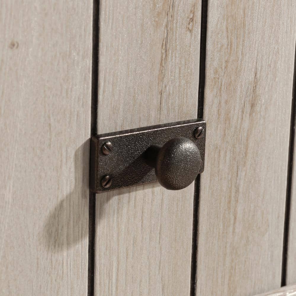Chalked Chestnut 4-Drawer Spacious Dresser with Slat-Front Detail