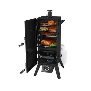 Black - Vertical Smoker - Smokers - Grills - The Home Depot