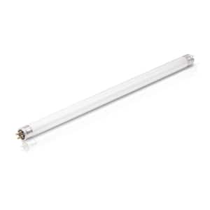 8-Watt 12 in. Linear T5 Fluorescent Tube Light Bulb Bright White (3000K) (30-Pack)