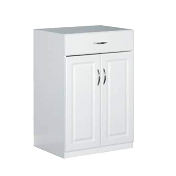 ClosetMaid 36 in. H x 24 in. W x 18.625 D Freestanding Cabinet Raised Panel Base with 1-Drawer and 2-Door