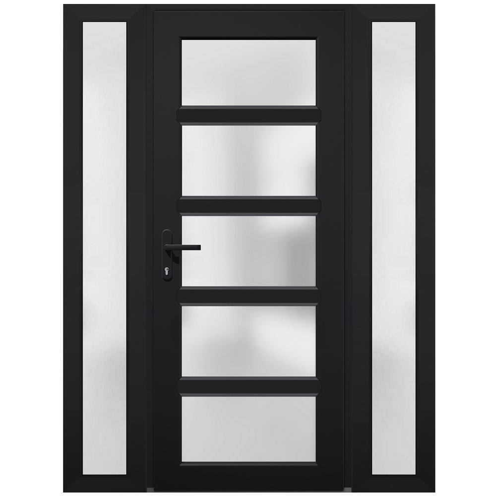 Reviews for VDOMDOORS 58 in. x 80 in. Righthand/Inswing 2 Sidelights