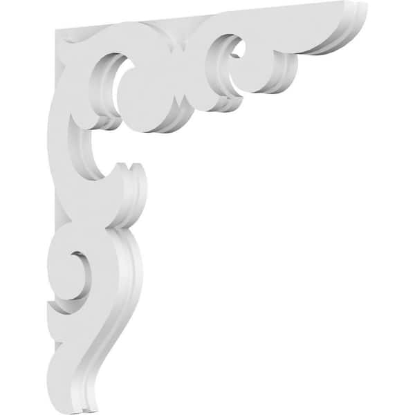 Ekena Millwork Kendall 1.5 in. W x 22 in. H x 22 in. D Signature Urethane Polyurethane Corbel