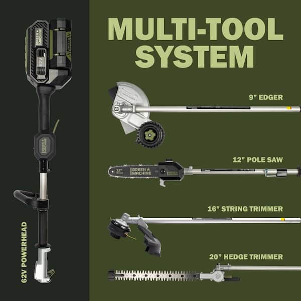 Green Machine 9 in. Edger Attachment for Multitool Power