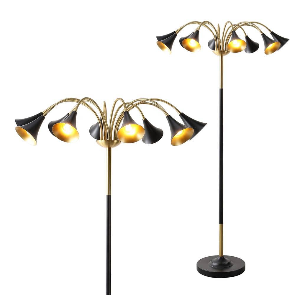 イデー IDEE CAMPANA FLOOR ARM LAMP Brass CAMPANA FLOOR ARM LAMP Black｜フロアランプ｜IDEE SHOP Online