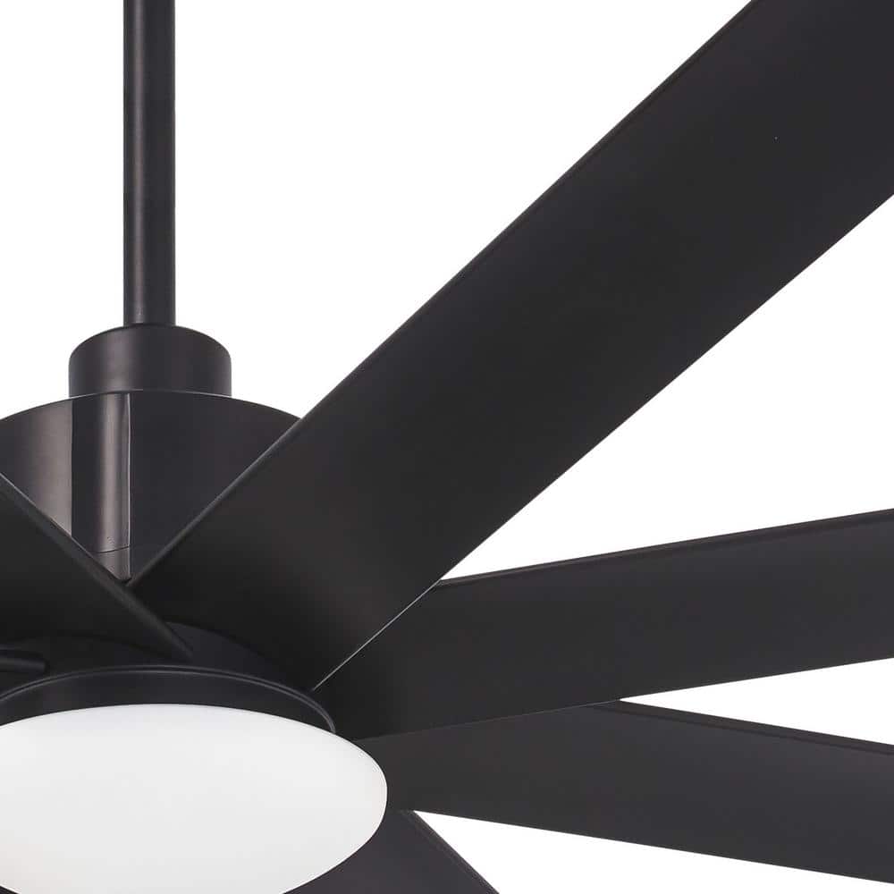 Slipstream 65" Coal 8-Blade Smart LED Ceiling Fan with Remote