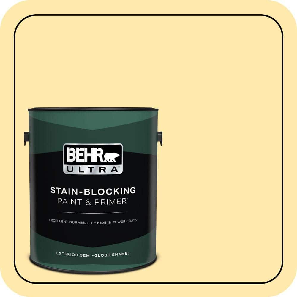 1 gal. #P290-2 Sweet as Honey Semi-Gloss Enamel Exterior Paint & Primer price history on PriceWatchPro