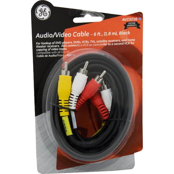 DIGITUS Câble adaptateur audio stéréo, prise jack - RCA, 1 m