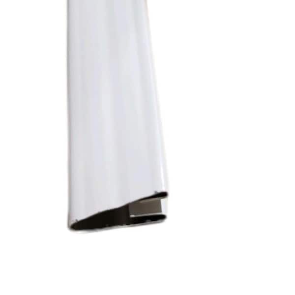 RF KP Channel x 10 ft. White 47134 - The Home Depot