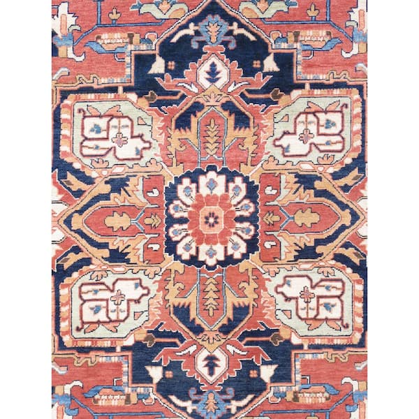 Serapi Rust 10 ft. x 14 ft. Oriental Area Rug