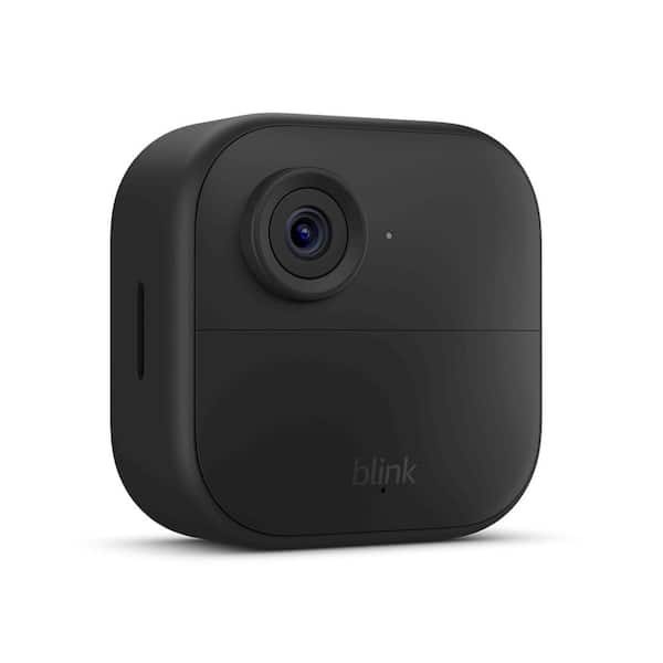 Blink Outdoor 4 (4th Gen) Wireless Outdoor Smart Home Security Camera System  with 1 Camera, up to 2-Year Battery Life (Black) B0B1N5HW22 - The Home Depot