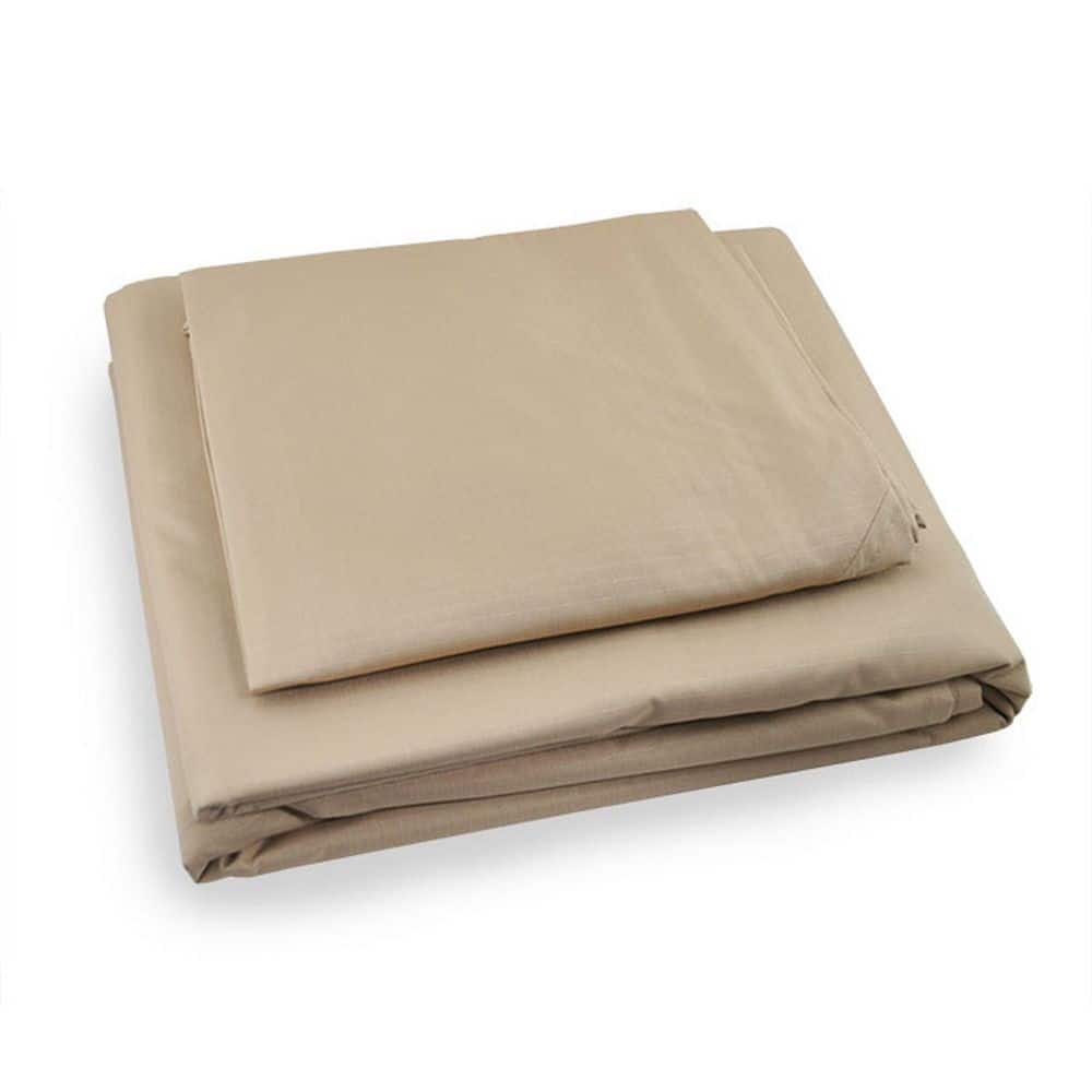 Beige Whisper 12' x 12' Double-Tiered Gazebo Canopy Replacement