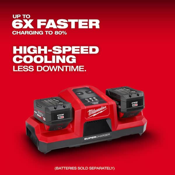 M18 18V Dual Bay Simultaneous Super Charger