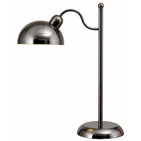 Kenroy Home Hitch 21 in. Brass Table Lamp