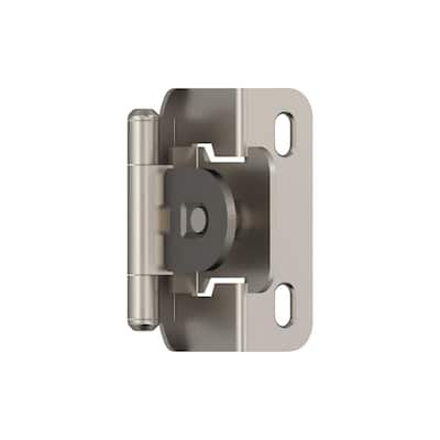 Dazone 50 Pack 1-1/4 Overlay Cabinet Hinges, Soft Close Face