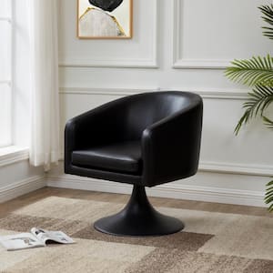 Gonzalez Black Accent Chair