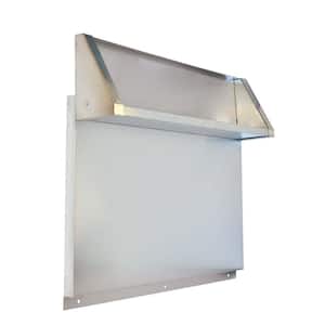 Tall Backguard with Dual Position Shelf for 36 in. Range or Cooktop
