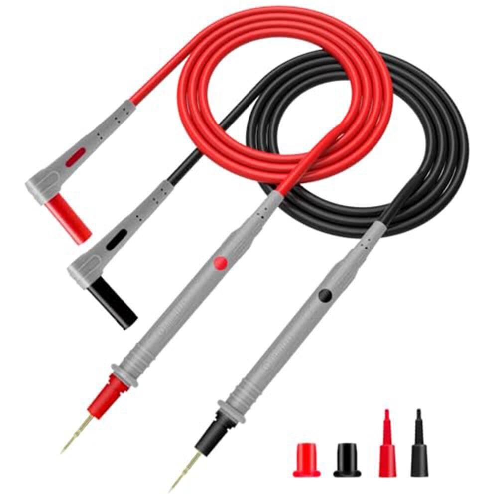 2-Piece 48 Inch Silicone Multimeter Test Leads with Gold-Plated 0. 7mm Probes CAT III 1000V CAT IV 600V 20A price history on PriceWatchPro