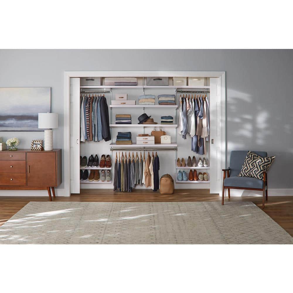Have a question about Everbilt Genevieve 8 ft. White Adjustable Closet ...