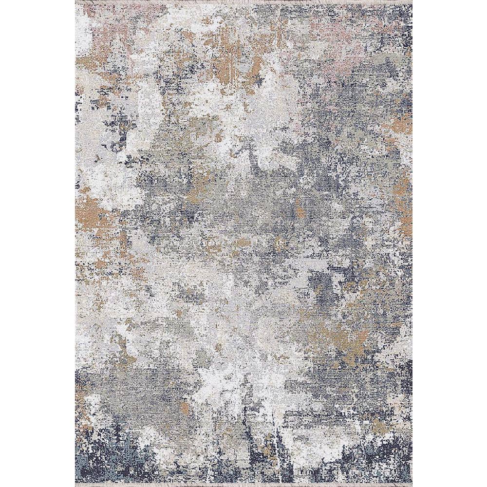 Dynamic Rugs Jazz 9 ft. X 12 ft. Multi Abstract Indoor Area Rug ...
