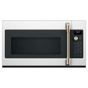 1.7 Cu. Ft. Over the Range Microwave in Matte White with Air Fry
