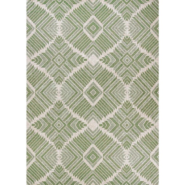 Couristan Dolce Botswana Juniper 5 ft. x 8 ft. Indoor/Outdoor Area Rug