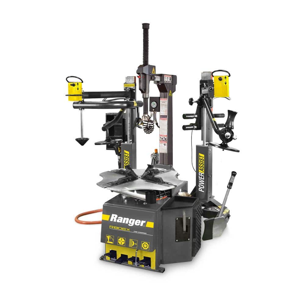 RANGER R80EX 220V Tilt Back Tire Changer with 34 in. Capacity