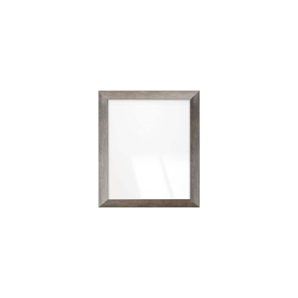 Rustic-Weathered Gray Barnwood Framed Wall Mirror 32 in. W x 38 in. H -  BrandtWorks, 141L